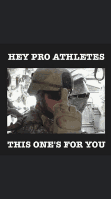 Hey Pro Athletes GIF