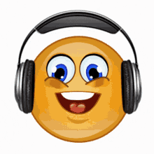 Headphones Emoji GIF - Headphones Emoji Music Lover GIFs