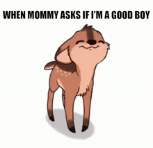 Good Boy Bambi GIF - Good Boy Bambi Mommy GIFs