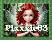 a picture of a fairy with the name pixxxie63