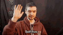 Self-five GIF - Whoo Yes Highfive GIFs