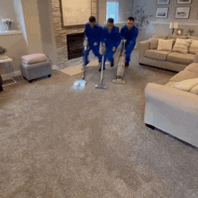 Vacuum The Floor Together Caleb Labelle GIF - Vacuum The Floor Together Caleb Labelle Daniel Labelle GIFs