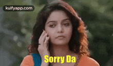 Sorry Da.Gif GIF - Sorry Da Swathi Reddy Sorry GIFs