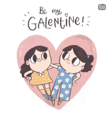 Be My Galentine Alicia Souza GIF - Be My Galentine Alicia Souza Friendship Day GIFs
