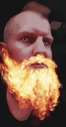 Fuego Beard GIF - Fuego Beard Flame GIFs
