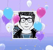 Sad Happy Birthday GIF - Sad Happy Birthday Balloons GIFs