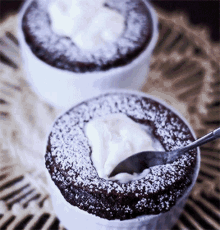Chocolate Souffle French Cuisine GIF