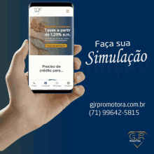 Gjr Promotora Faça Sua Simulagӑo GIF - Gjr Promotora Faça Sua Simulagӑo Mobile Application GIFs