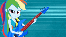 Rainbow Dash Guitar GIF - Rainbow Dash Guitar GIFs