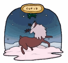 Christmas Cupid GIF - Christmas Cupid Reindeer GIFs