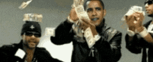 Obama Making It Rain GIF - Obama Making It Rain Money GIFs