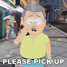 Please Pick Up Rick GIF - Please Pick Up Rick South Park Spring Break GIFs