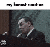 My Honest Reaction Brezhnev GIF - My Honest Reaction Brezhnev Leonid Brezhnev GIFs