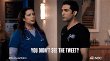 You Didnt See The Tweet Dr Crockett Marcel GIF - You Didnt See The Tweet Dr Crockett Marcel Nurse Doris GIFs