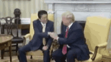 Trump Japan Trumpand GIF - Trump Japan Trumpand Pmjapan GIFs