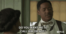 Do You Want Me To Call Him Or Not Blair Underwood GIF - Do You Want Me To Call Him Or Not Blair Underwood Charles James Walker GIFs