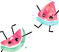 Happy Smile Sticker - Happy Smile Watermelon Stickers