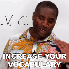 Increase Your Vocabulary James GIF - Increase Your Vocabulary James Engvid GIFs