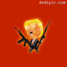 Donald Trump Trump GIF - Donald Trump Trump Fight GIFs