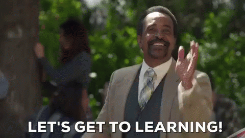Time To Learn GIF - Lets Get To Learning Learn Enthusiastic GIFs