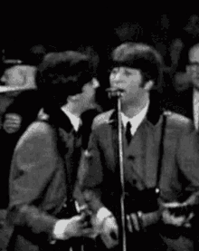 Beatles Guitar GIF - Beatles Guitar Duet GIFs