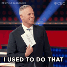 I Used To Do That Gerry Dee GIF - I Used To Do That Gerry Dee Family Feud Canada GIFs