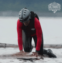 Crawling Leka Sodade GIF - Crawling Leka Sodade Canada'S Ultimate Challenge GIFs