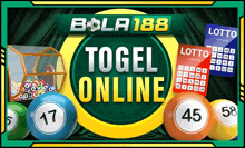 a poster for bola 188 shows a bunch of bingo balls and a lottery ticket