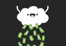 Money Make It Rain GIF - Money Make It Rain Money Cloud GIFs
