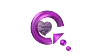 a purple circle with the words amazing creations ac written on it