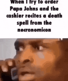 Black Papa Johns GIF - Black Papa Johns Death GIFs