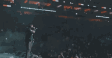 Meek Mill Concert GIF - Meek Mill Concert Pointing Up GIFs