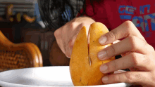 mango cooking fruit cut slice