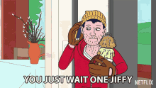 You Just Wait One Jiffy Two And A Half Jiffies Later Todd Chavez GIF - You Just Wait One Jiffy Two And A Half Jiffies Later Todd Chavez Aaron Paul GIFs