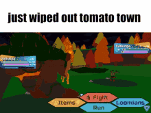 Loomian Legacy Just Wiped Out Tomato Town Fortnite Volkaloa GIF