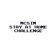Mcsim Stay At Home Challenge GIF - Mcsim Stay At Home Challenge Glitch GIFs