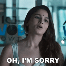 Oh I'M Sorry Rani Chatterjee GIF - Oh I'M Sorry Rani Chatterjee Alia Bhatt GIFs