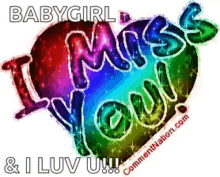 Miss You Heart GIF