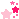 Stars Pink Sticker - Stars Pink Pixel Stickers