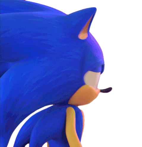 Sigh Sonic The Hedgehog Sticker - Sigh Sonic The Hedgehog Sonic Prime Stickers