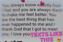 Love Texts Like This GIF