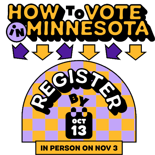 How To Vote In Minnesota Mn Sticker - How To Vote In Minnesota Minnesota Mn Stickers