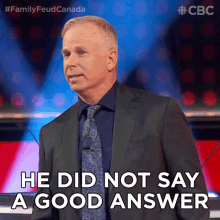 He Did Not Say A Good Answer Gerry Dee GIF - He Did Not Say A Good Answer Gerry Dee Family Feud Canada GIFs