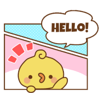 Hello There Hide Sticker - Hello There Hide Greetings Stickers