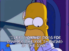 Hot Dogs GIF - Hot Dogs Homer GIFs