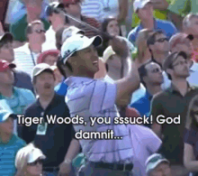 Said No Swedish Supermodel Ever... GIF - Tiger Woods Golf GIFs