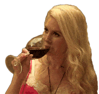 Drinking Wine Sticker - Drinking Wine Drink To That Stickers