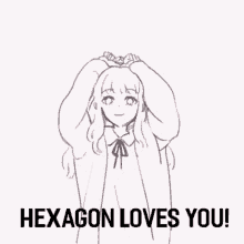 Hexagon Love GIF - Hexagon Love Loves GIFs