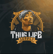 Thug Life Server Logo GIF - Thug Life Server Logo Glitch GIFs