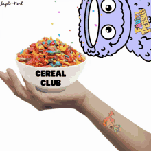 Cereal Club GIF